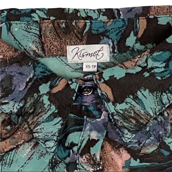 Kismet Multicolour Sheer Blouse Size XS - Picture 3 of 6